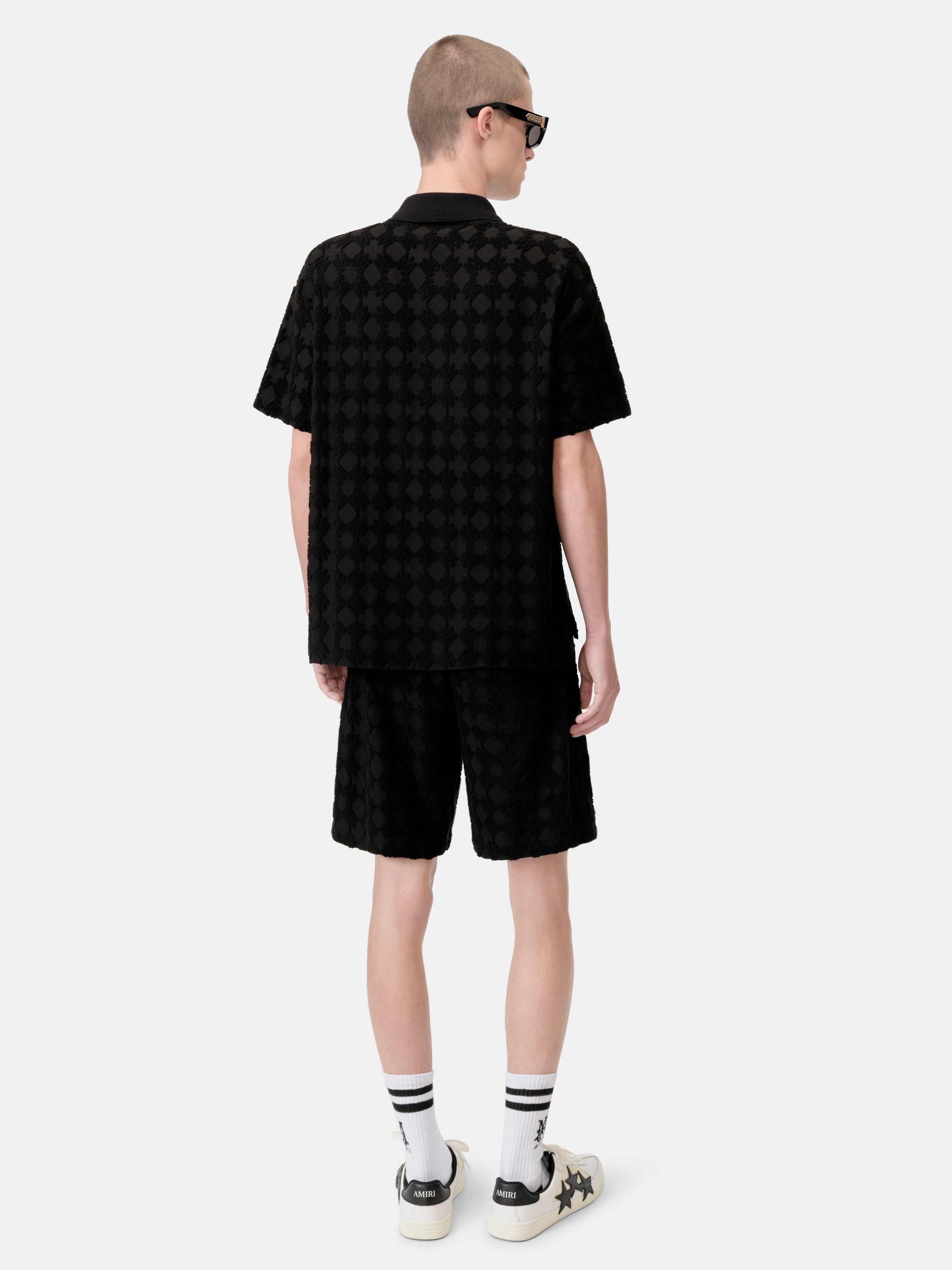 MA QUAD TOWELING SHORT - Black