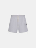 RELAXED PULL ON SWEATSHORT - HEATHER GREY