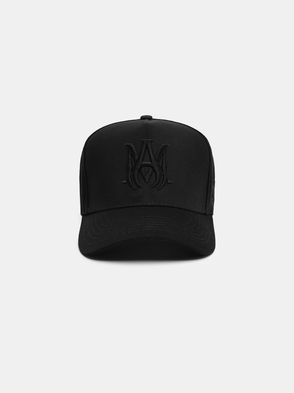 MA AMIRI STAGGERED CANVAS HAT - Black