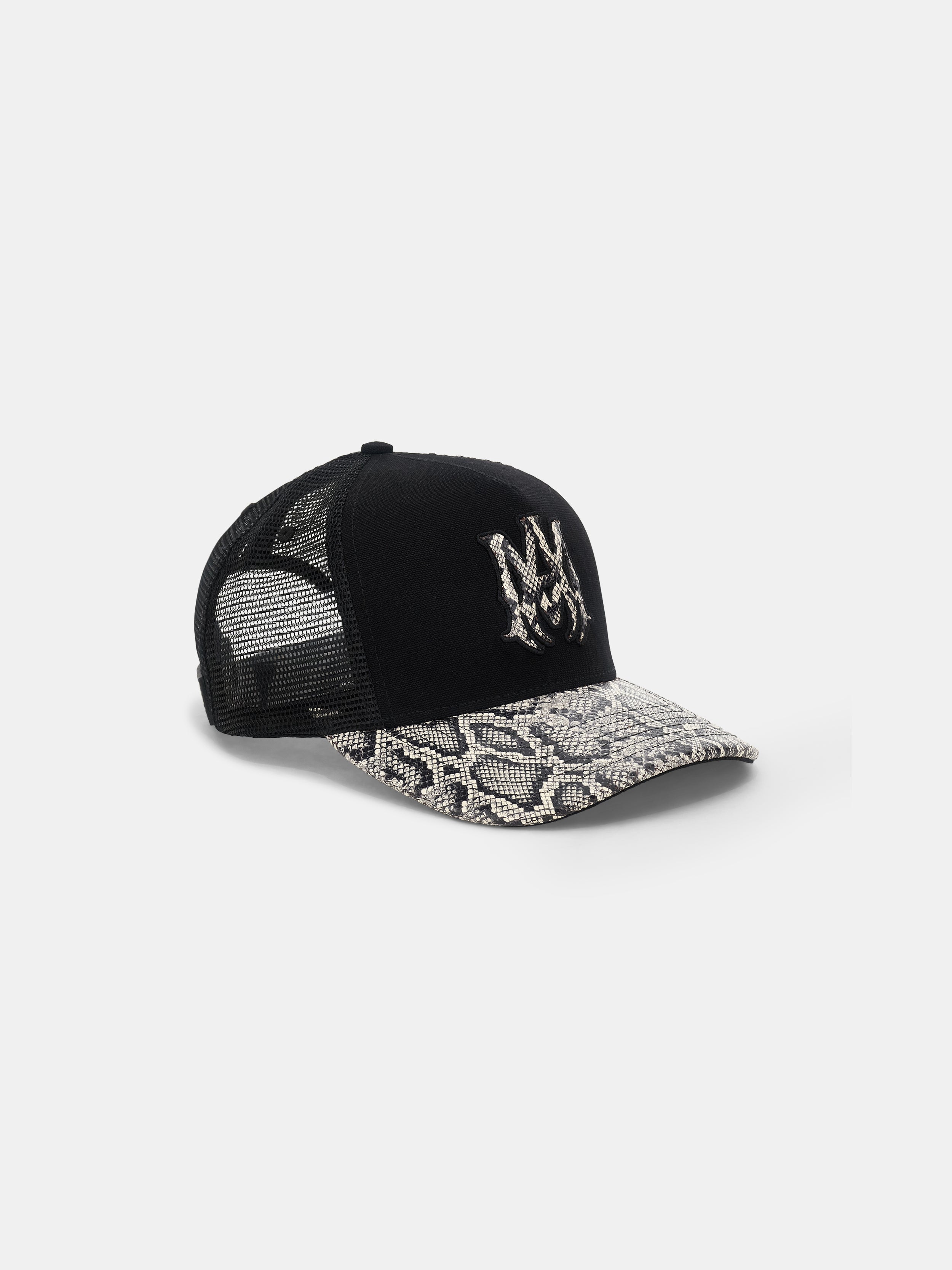 MA SNAKE TRUCKER HAT - Black