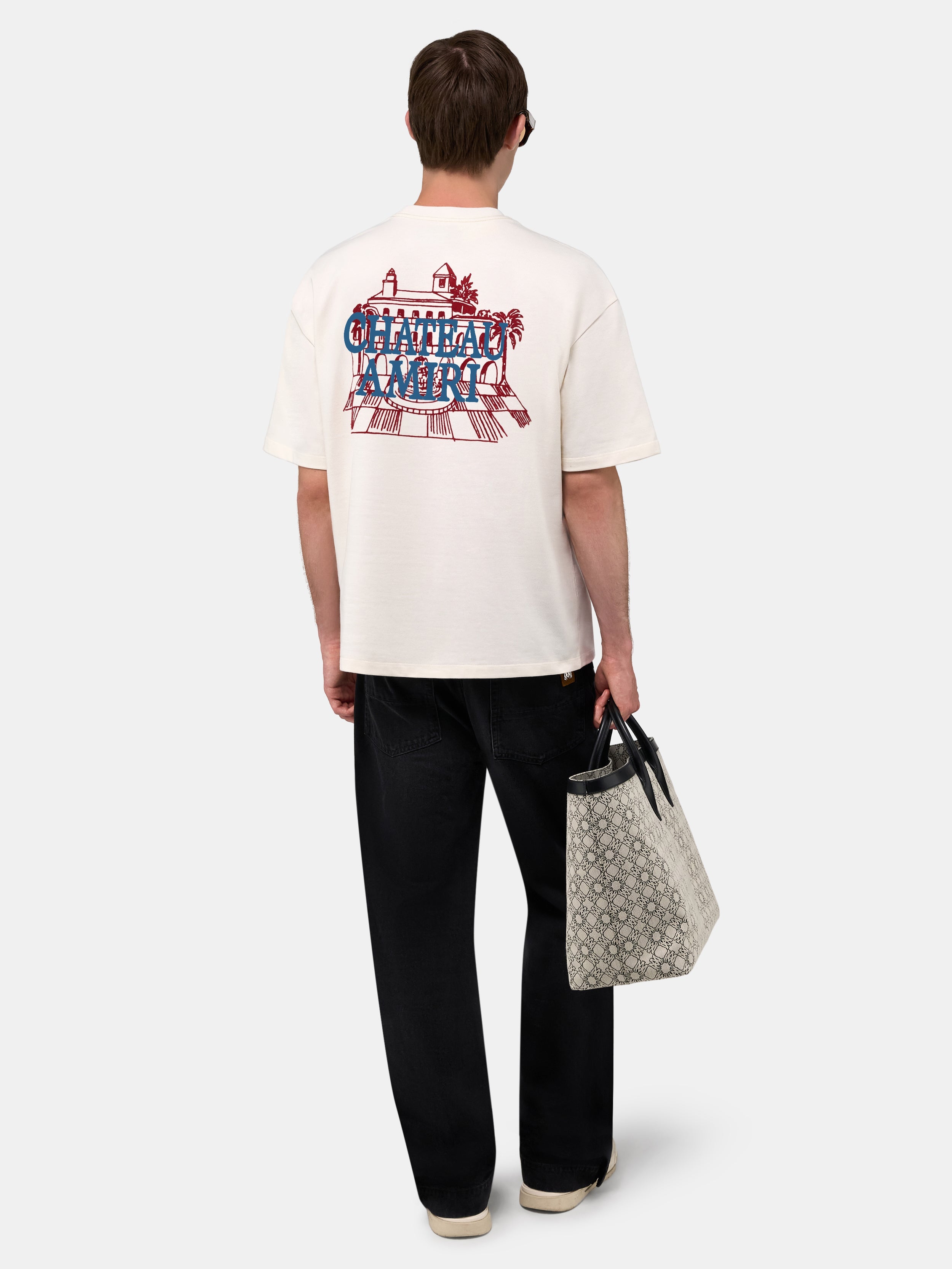 CHATEAU AMIRI OVERSIZED TEE - Ivory