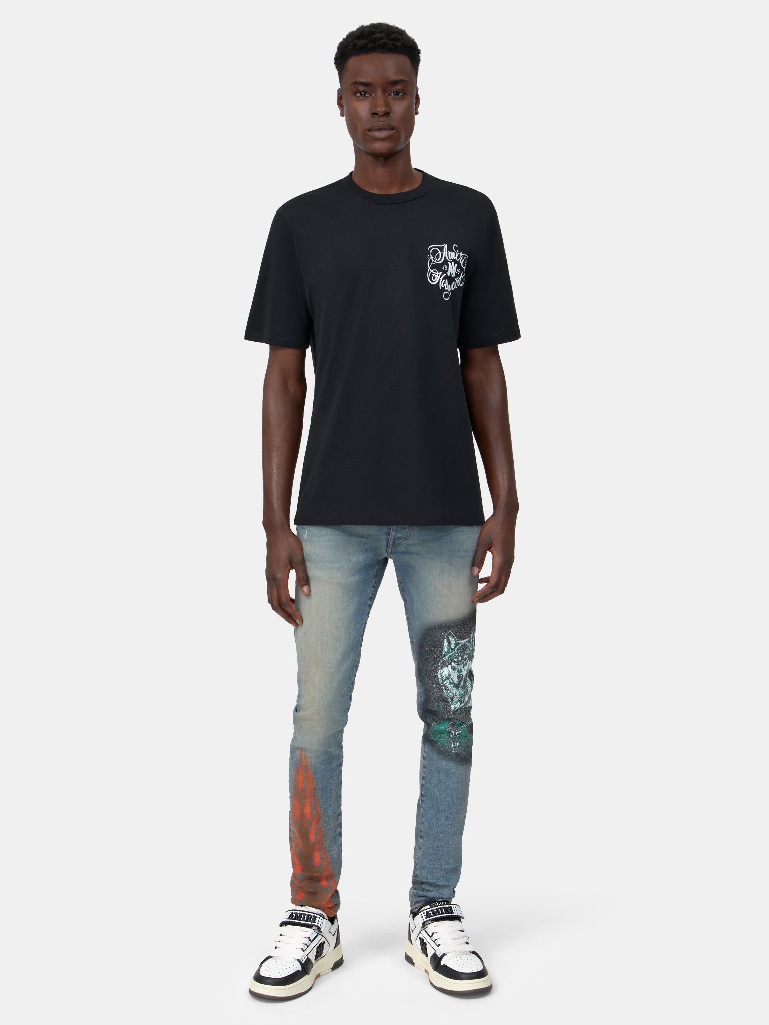 AMIRI HOLLYWOOD TEE - Black