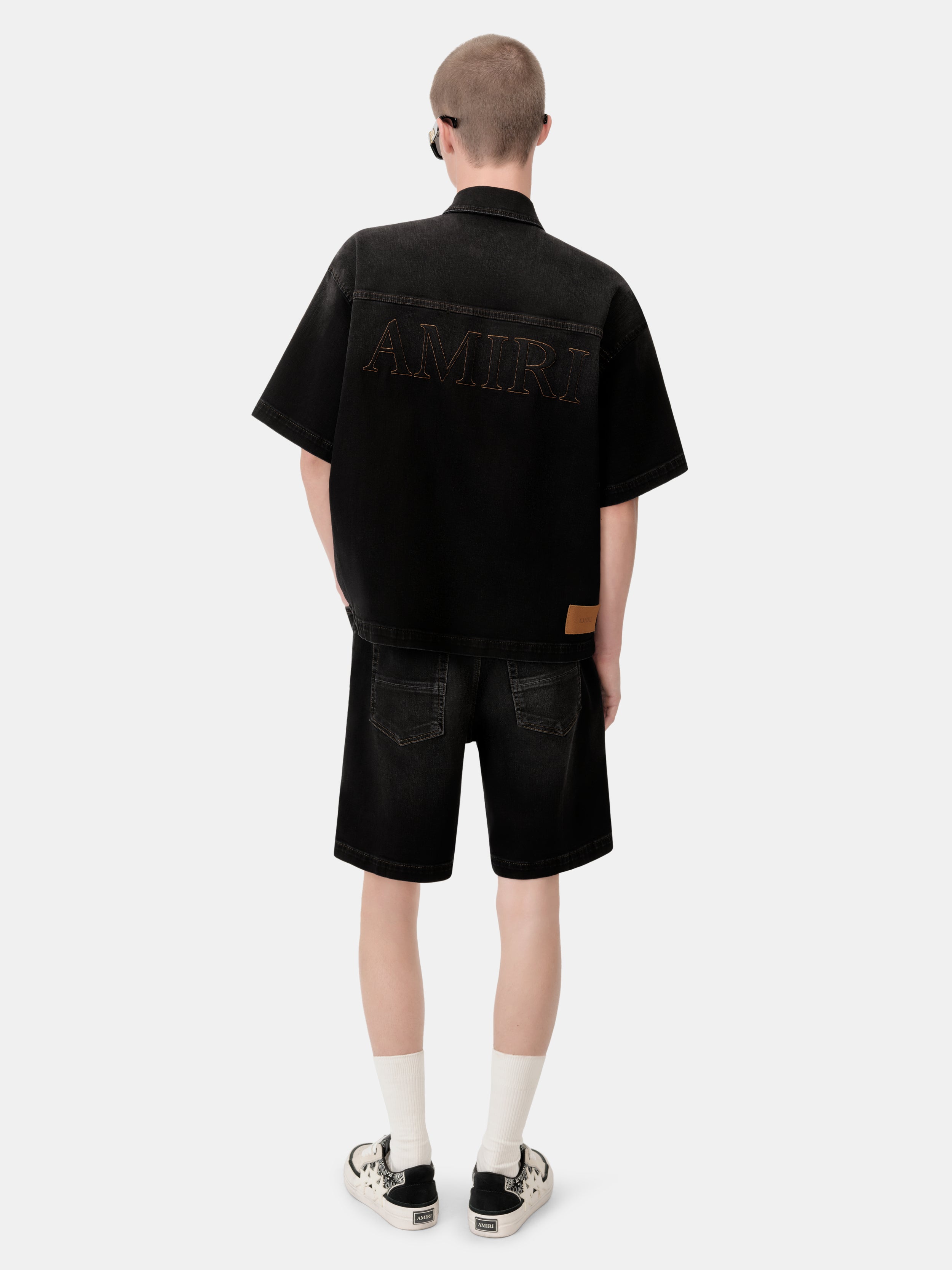 AMIRI 3D 5 POCKET SHORT - Vintage Black