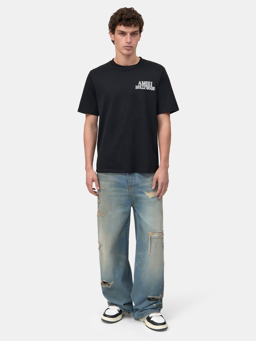 AMIRI HOLLYWOOD CITY TEE - Black