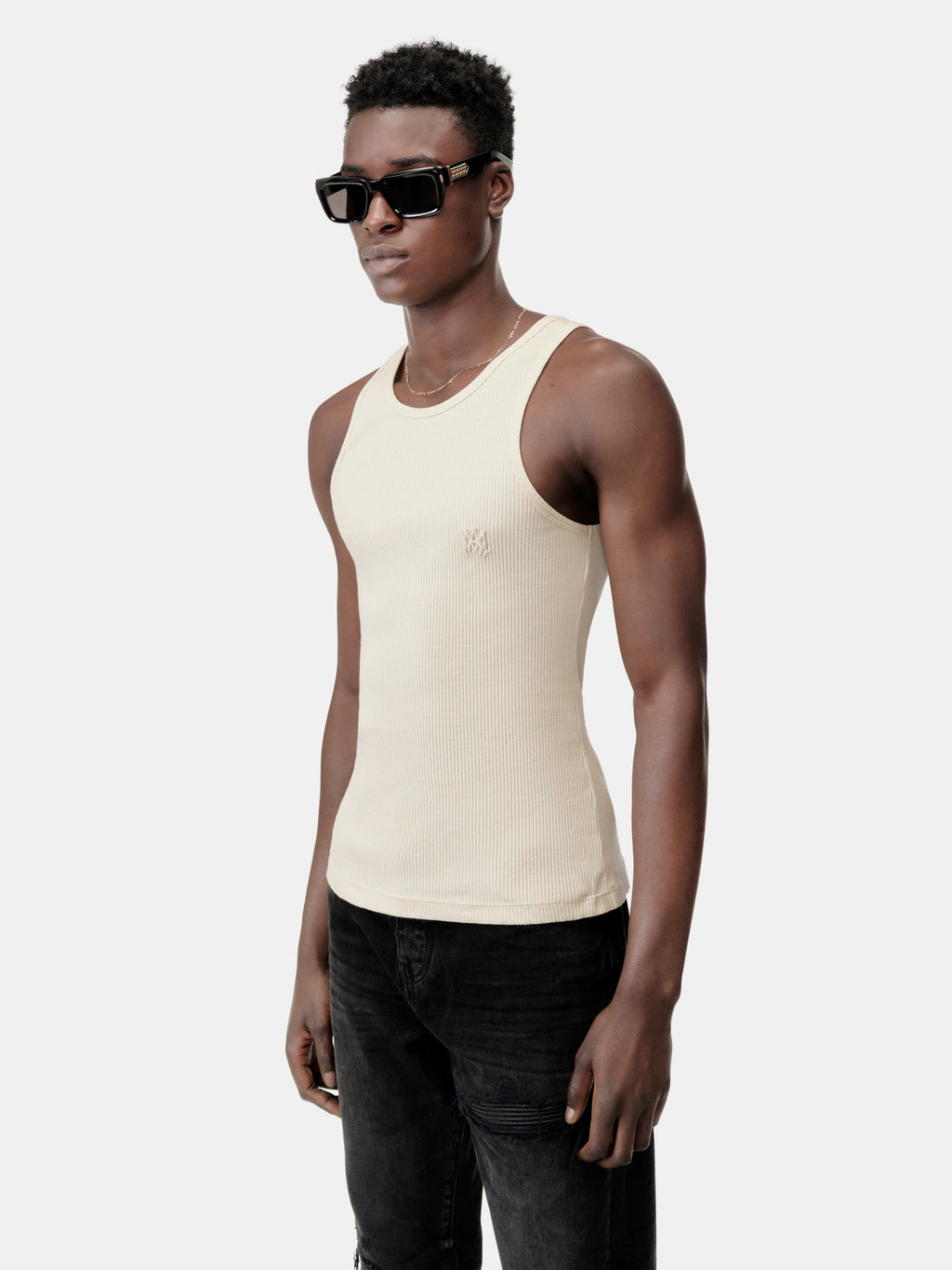 MA TONAL TANK - Alabaster