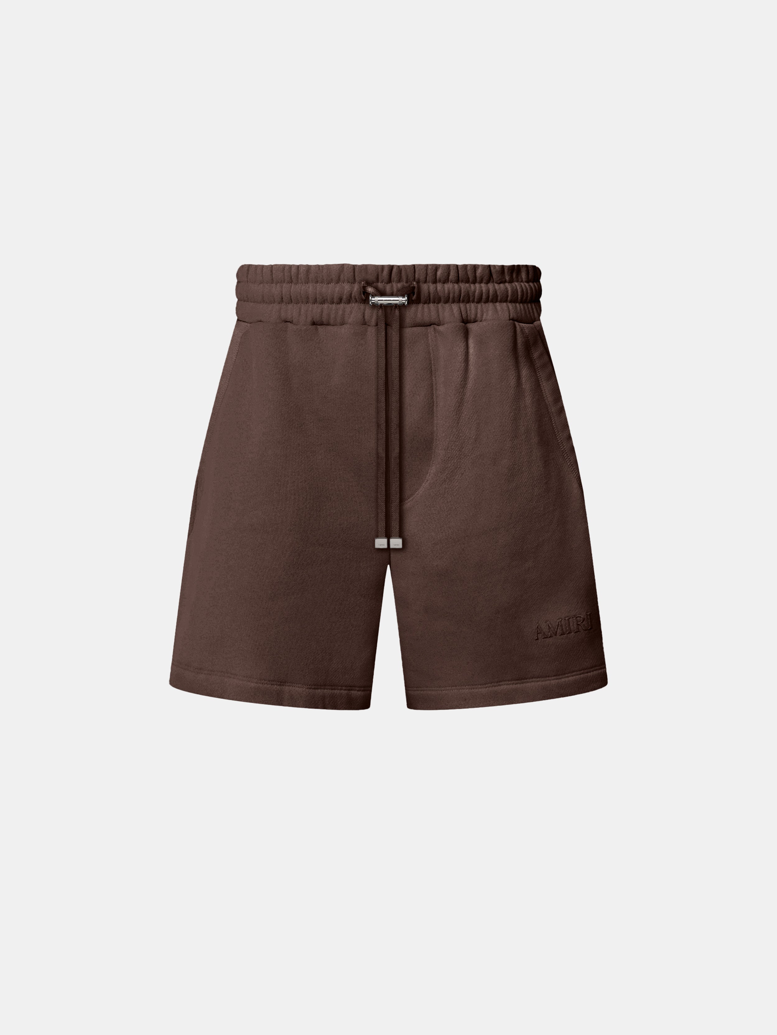 AMIRI EMBROIDERED SHORT - WALNUT BROWN