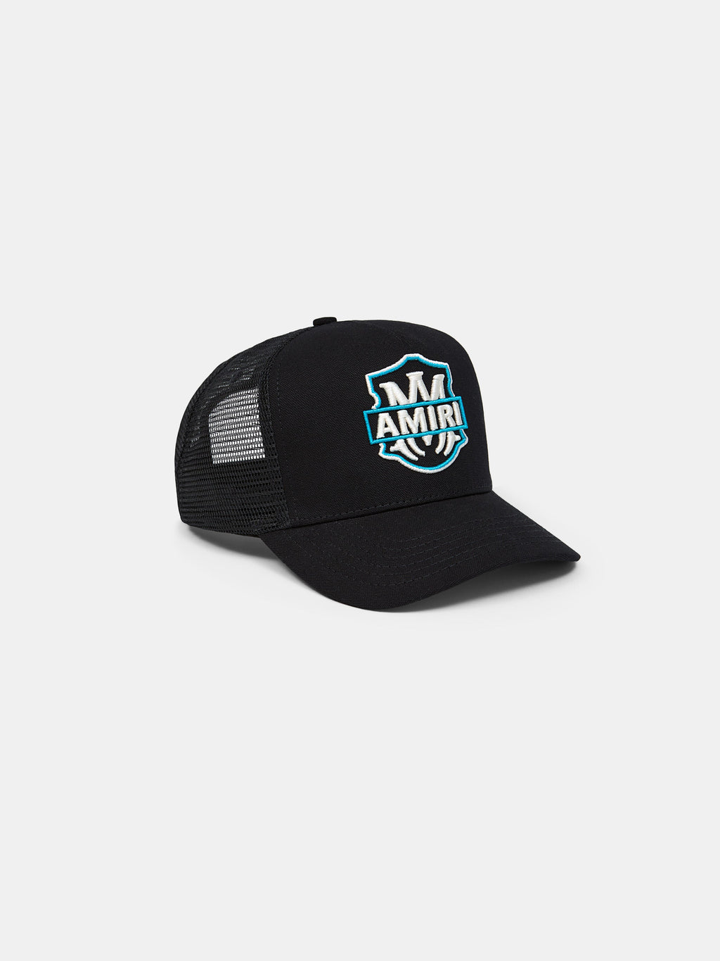 MA EMBLEM TRUCKER HAT - Black