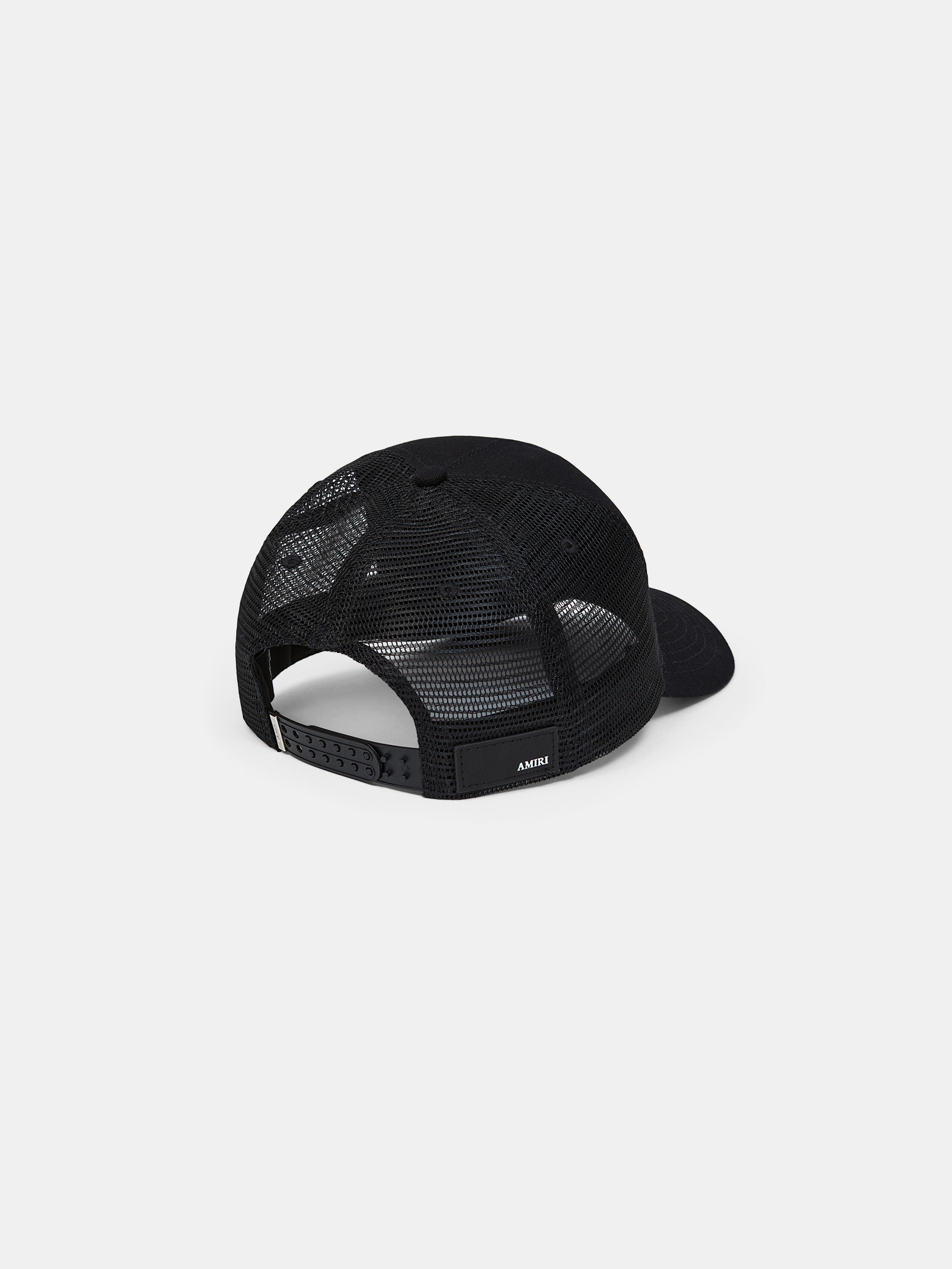 MA EMBLEM TRUCKER HAT - Black