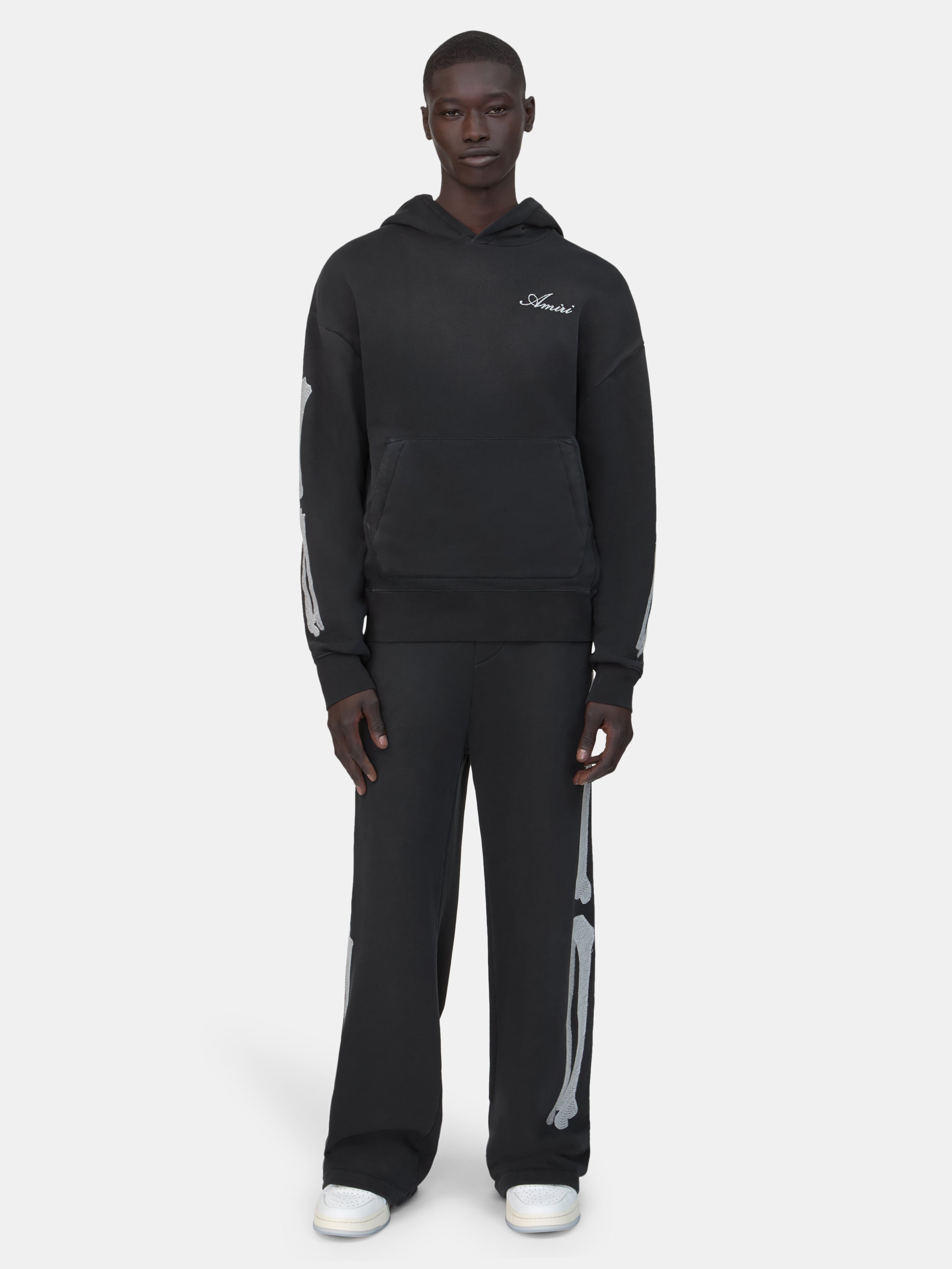 BONES OVERSIZED SWEATPANT - Black