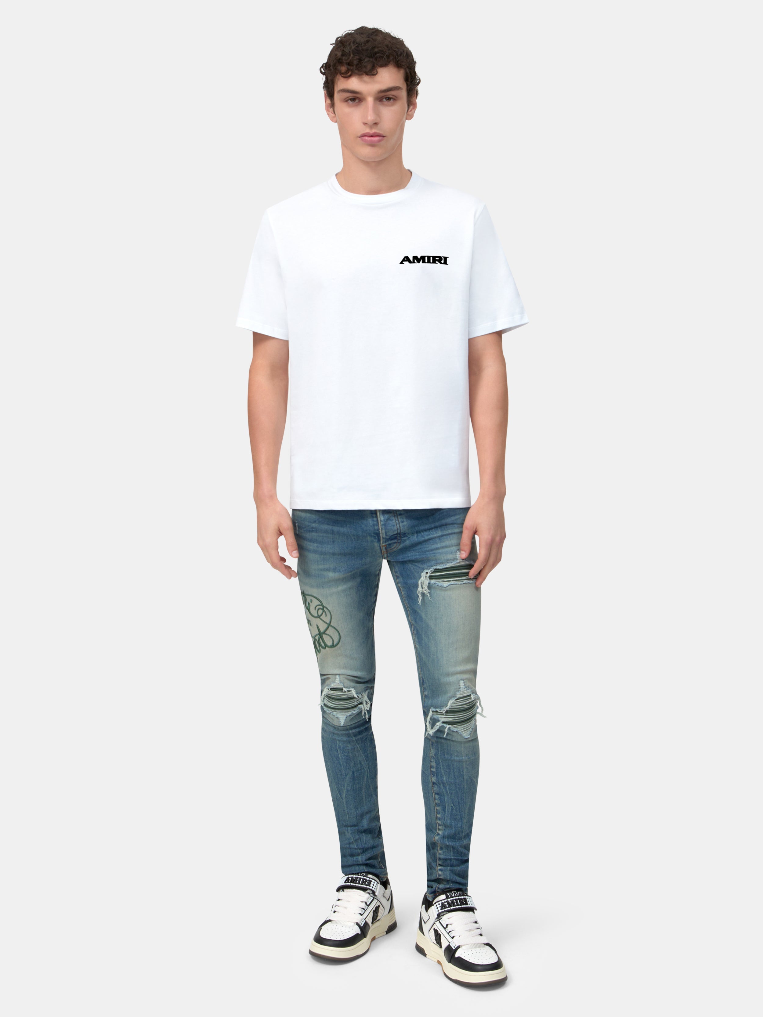 AMIRI SPORT TEE - WHITE