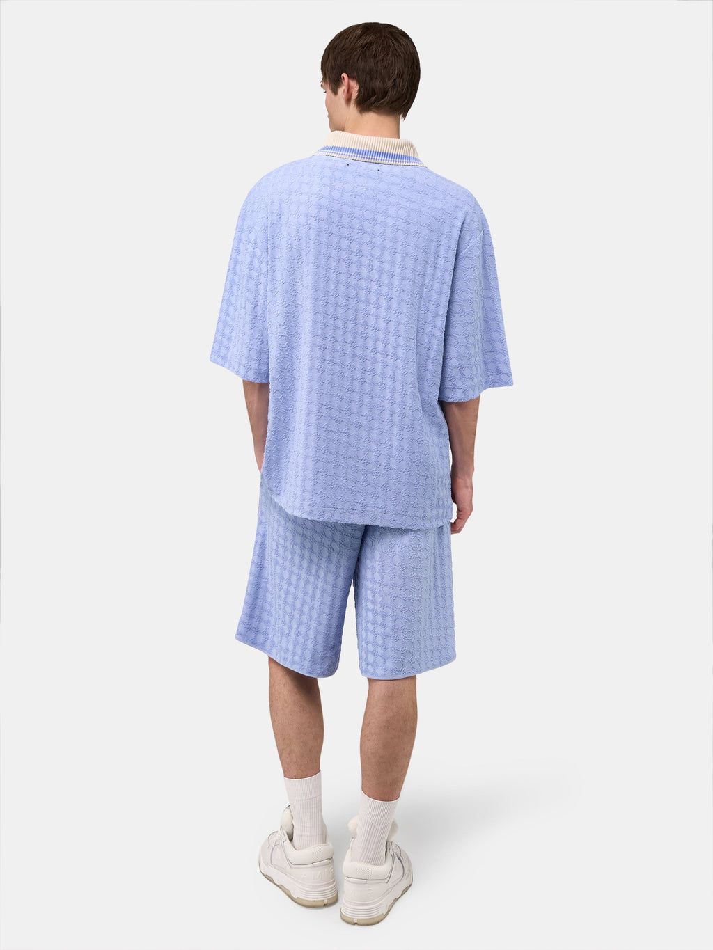 MA QUAD TOWELING SHORT - Skyline Blue