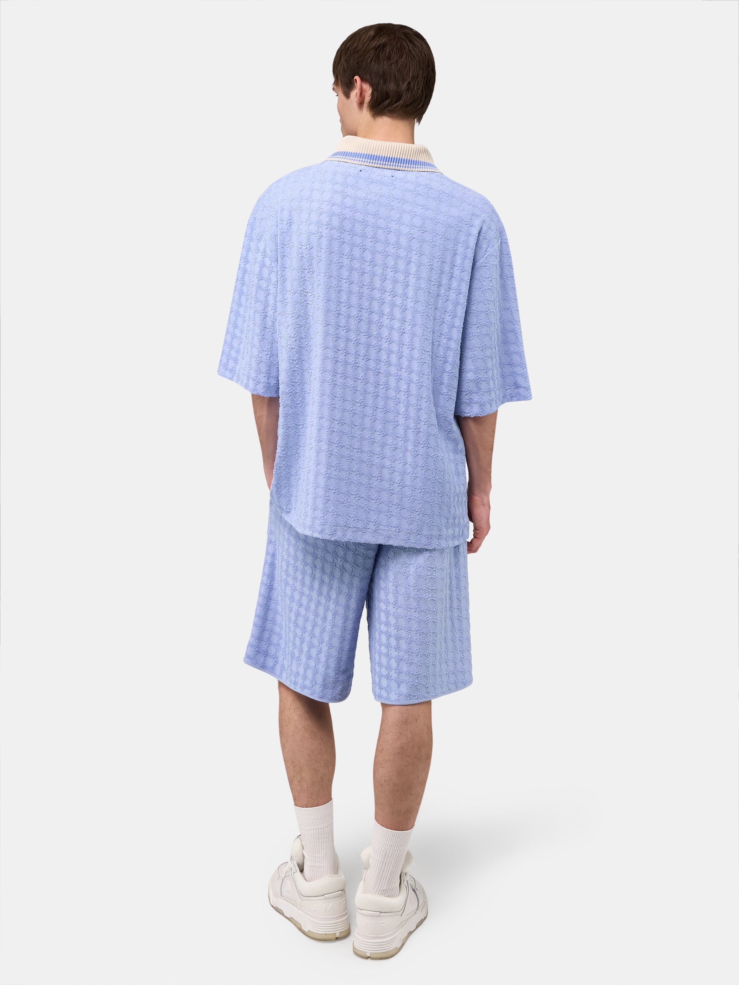 MA QUAD TOWELING SHORT - Skyline Blue
