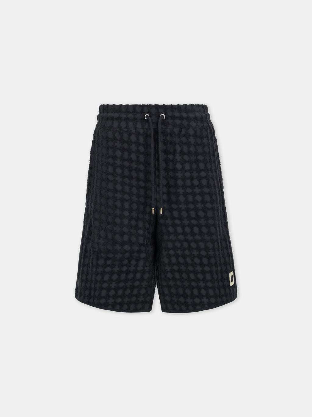 MA QUAD TOWELING SHORT - Black