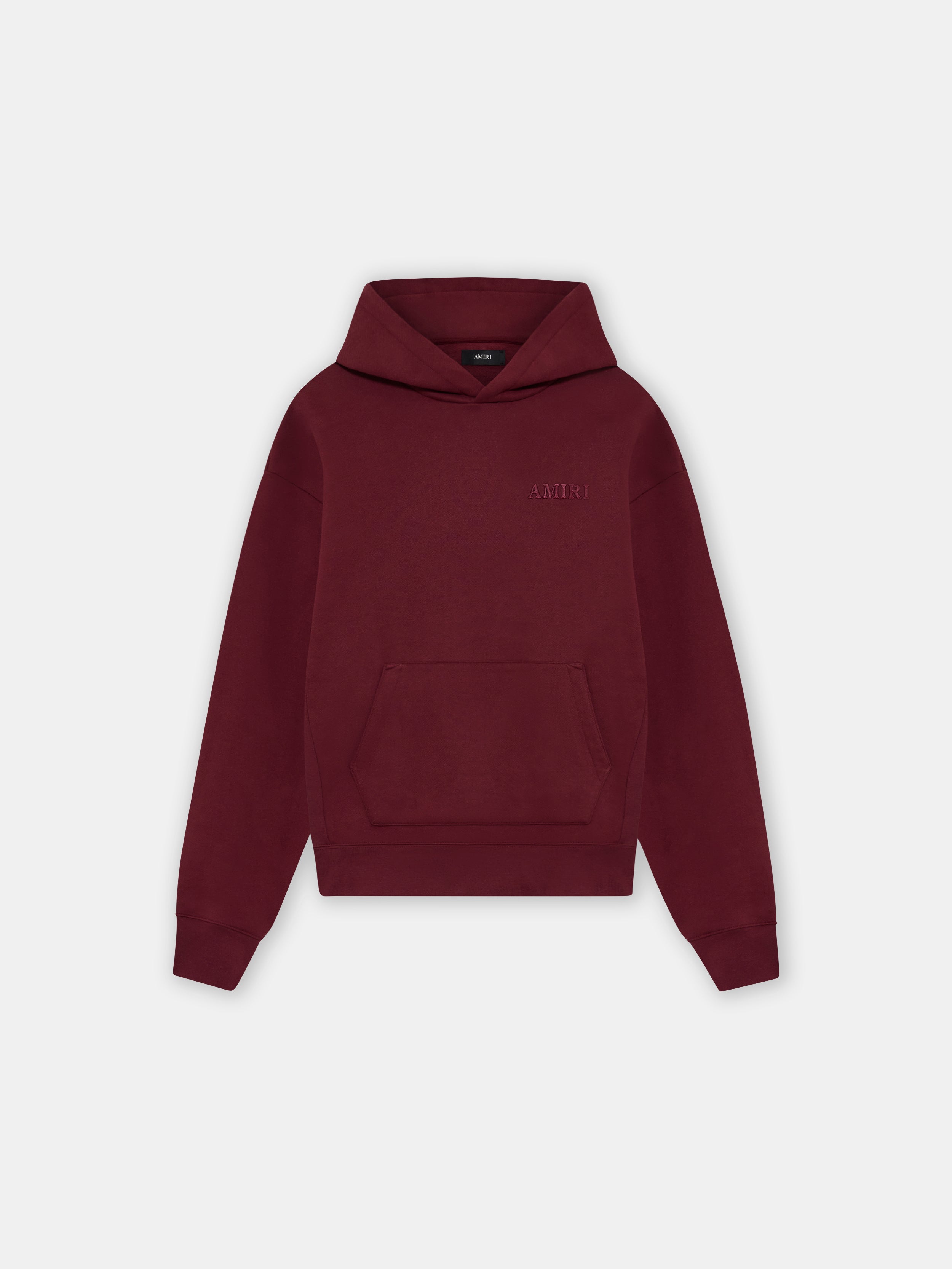 AMIRI OVERSIZED HOODIE - Aged Port