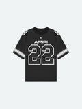 22 MESH TEE - BLACK