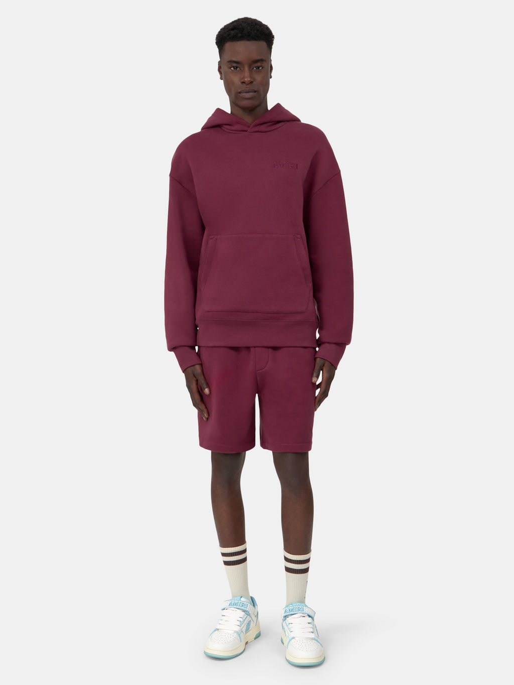 AMIRI SWEATSHORT - Aged Port