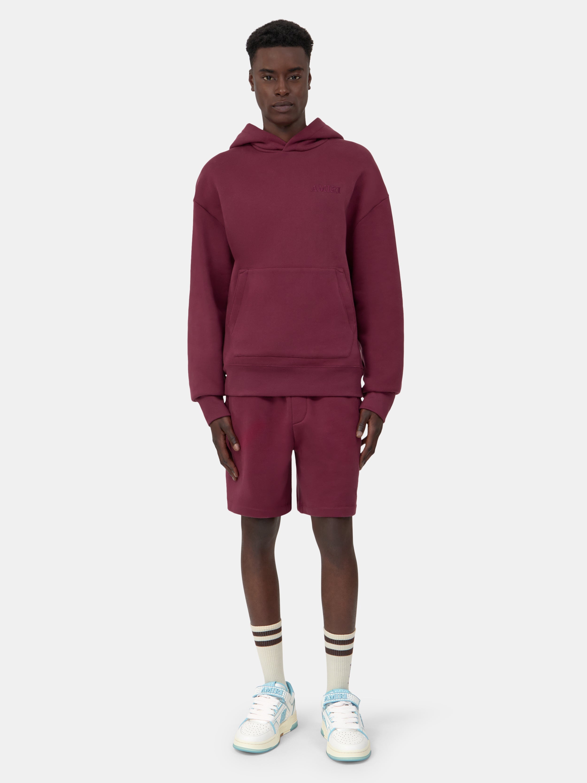 AMIRI SWEATSHORT - Aged Port