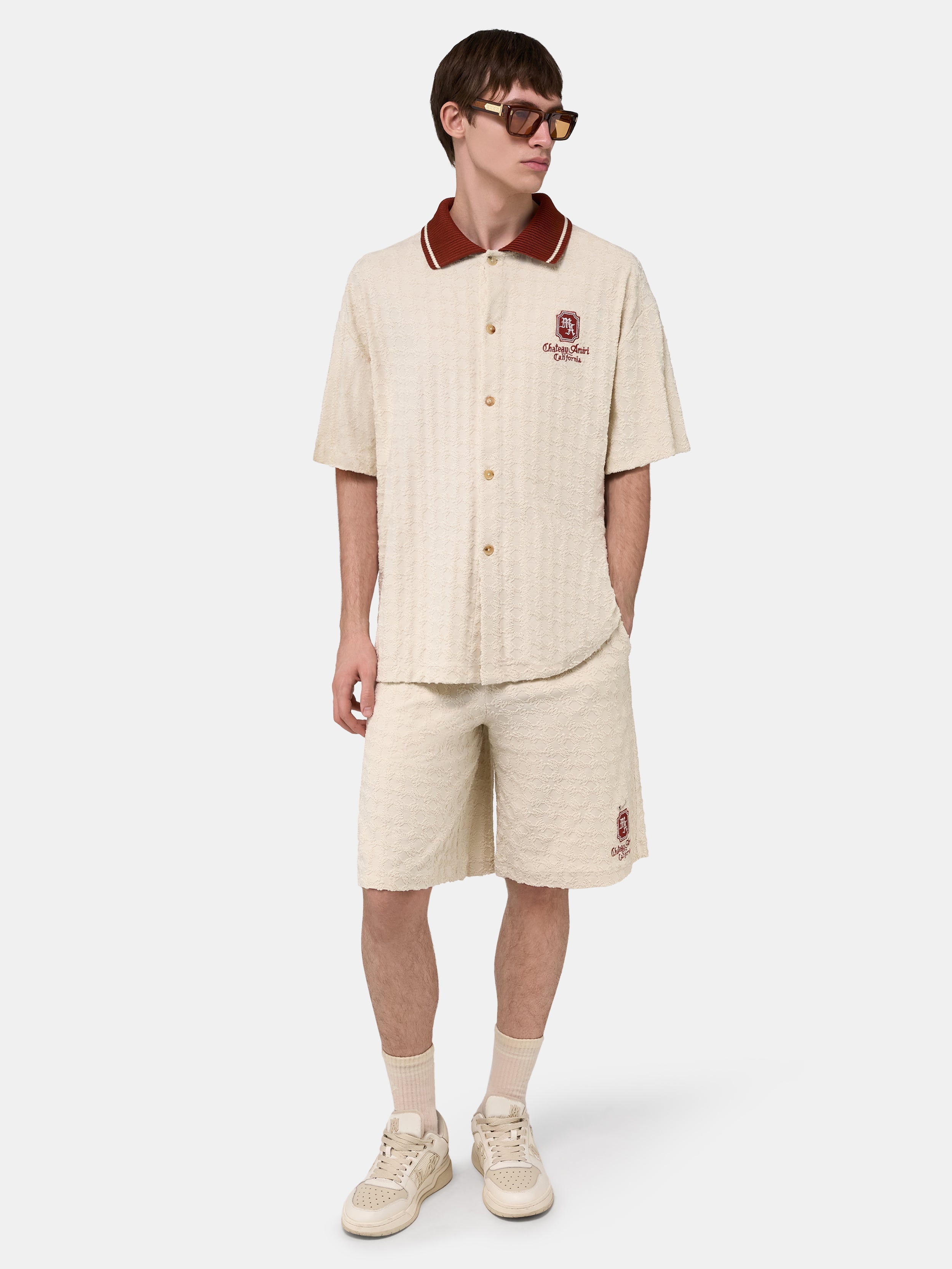 MA CHATEAU OVERSIZED SHORT - Alabaster