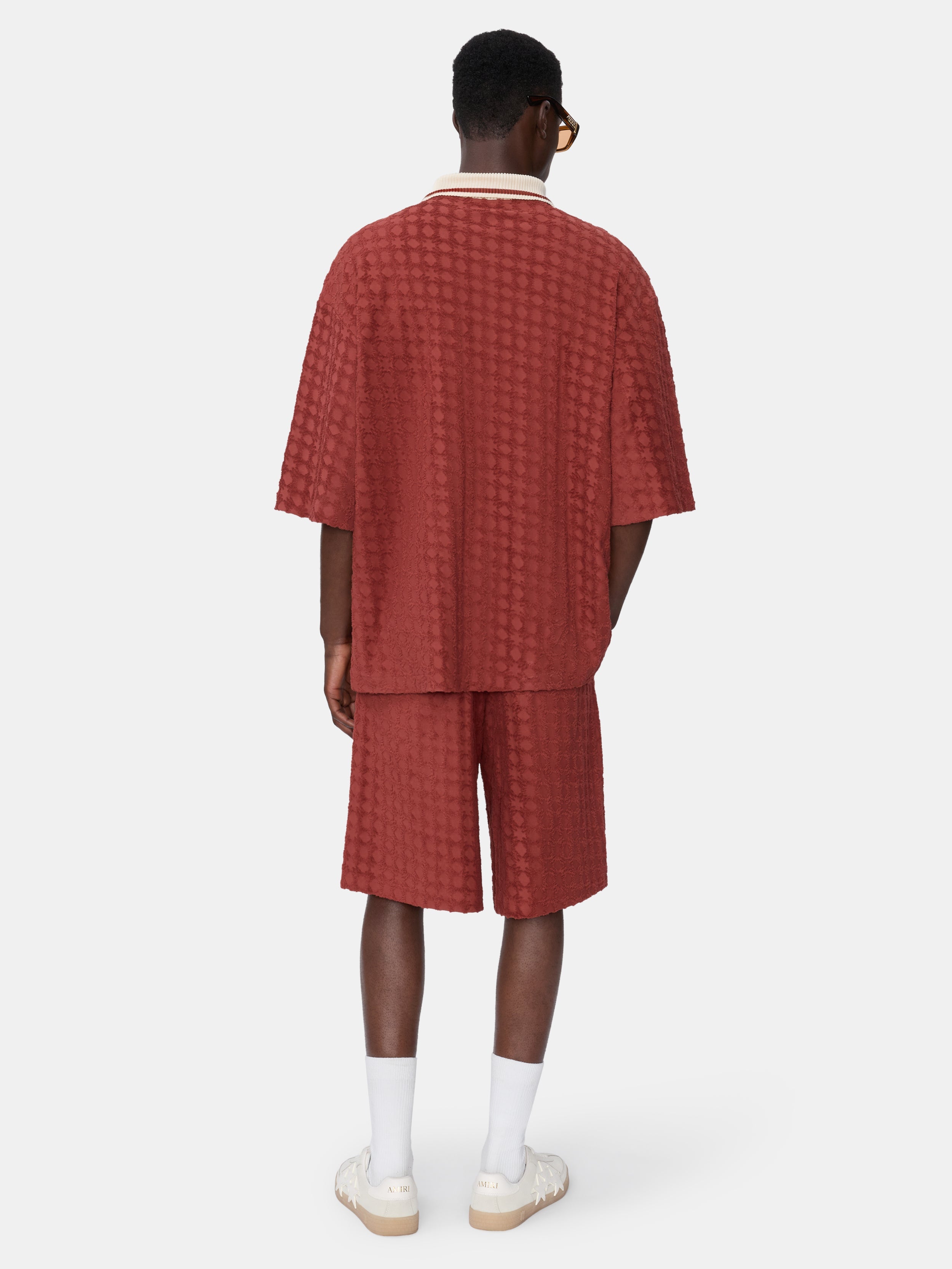 MA CHATEAU OVERSIZED SHORT - Terracotta
