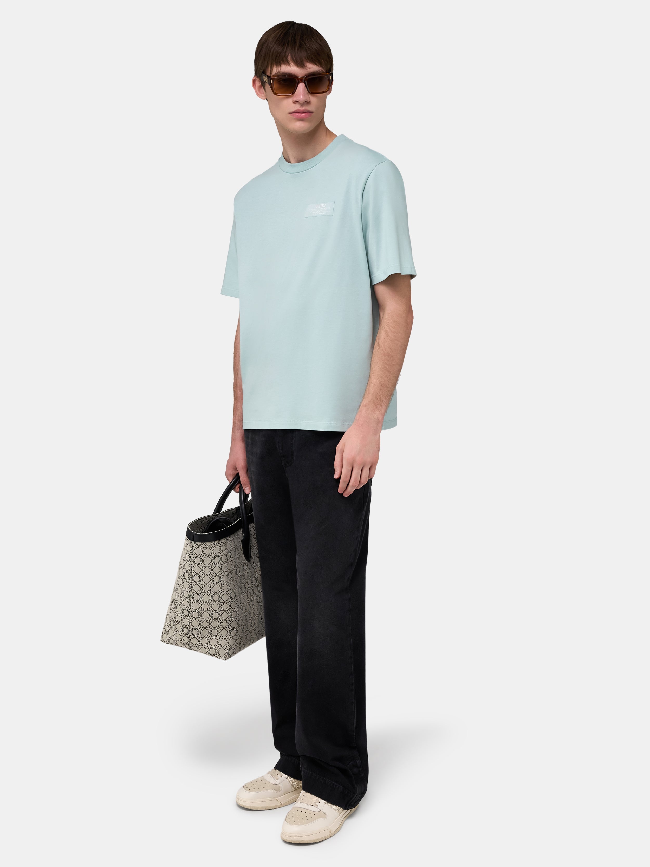 AMIRI SPIRIT TEE - Powder Teal