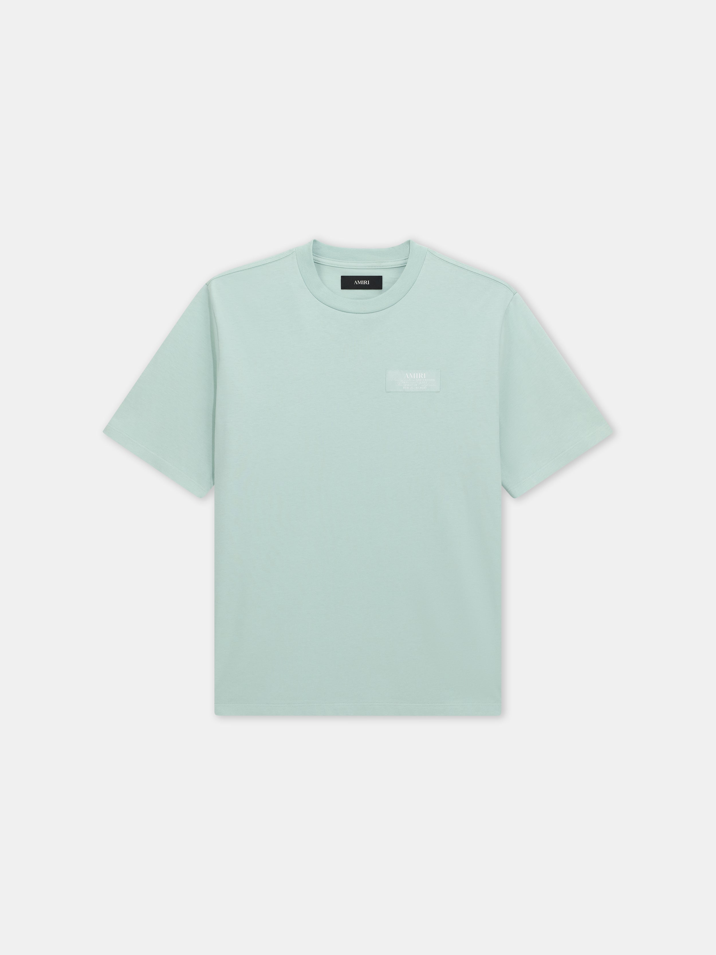 AMIRI SPIRIT TEE - Powder Teal