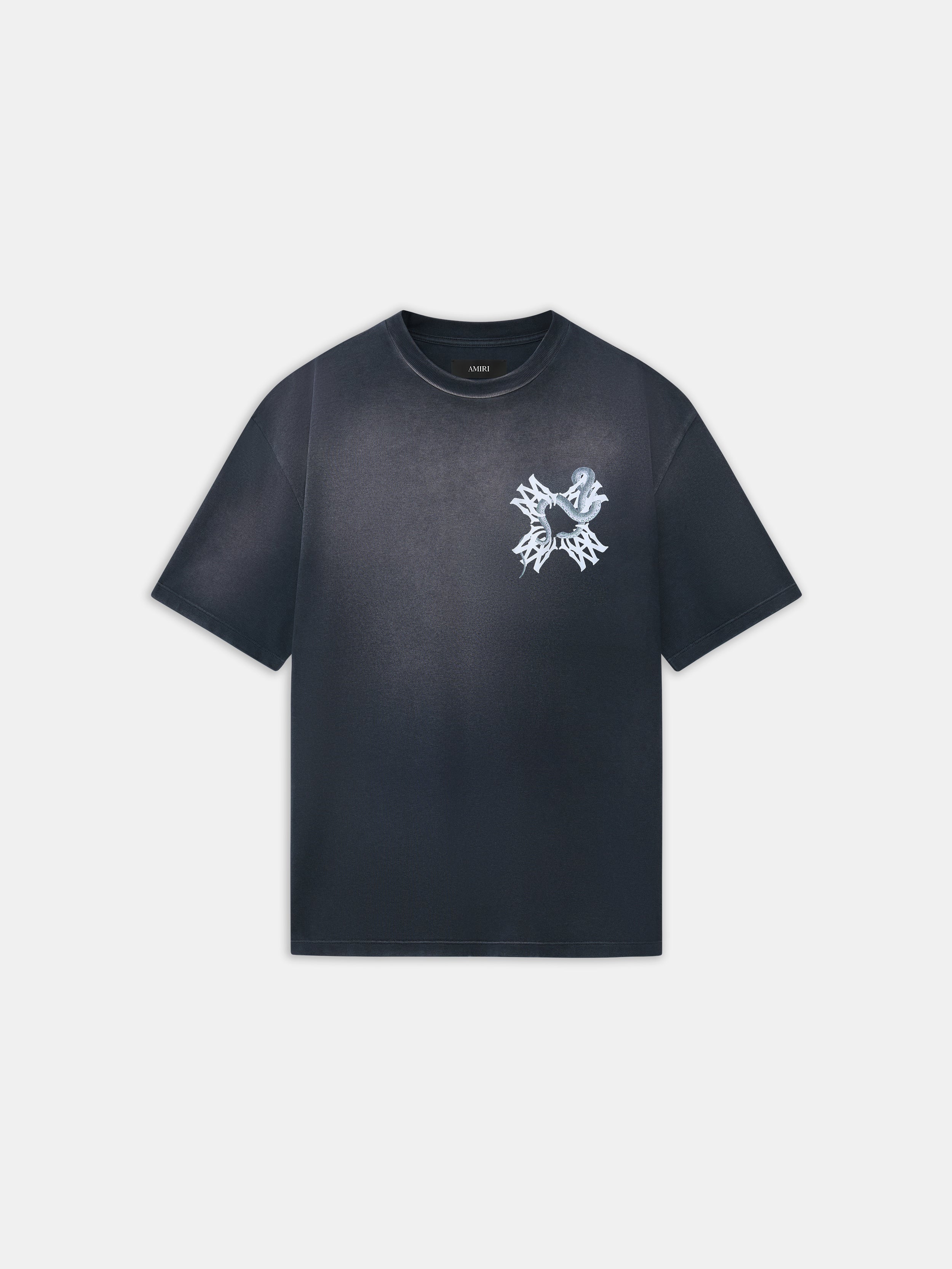 MA QUAD SNAKE OVERSIZED TEE - Black