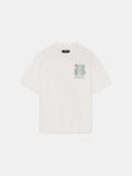 MA FLORAL OVERSIZED TEE - Ivory