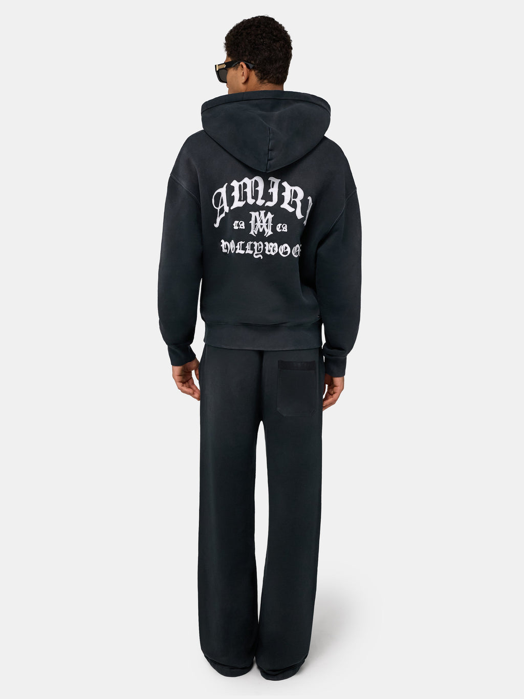 AMIRI HOLLYWOOD OVERSIZED HOODIE - Black