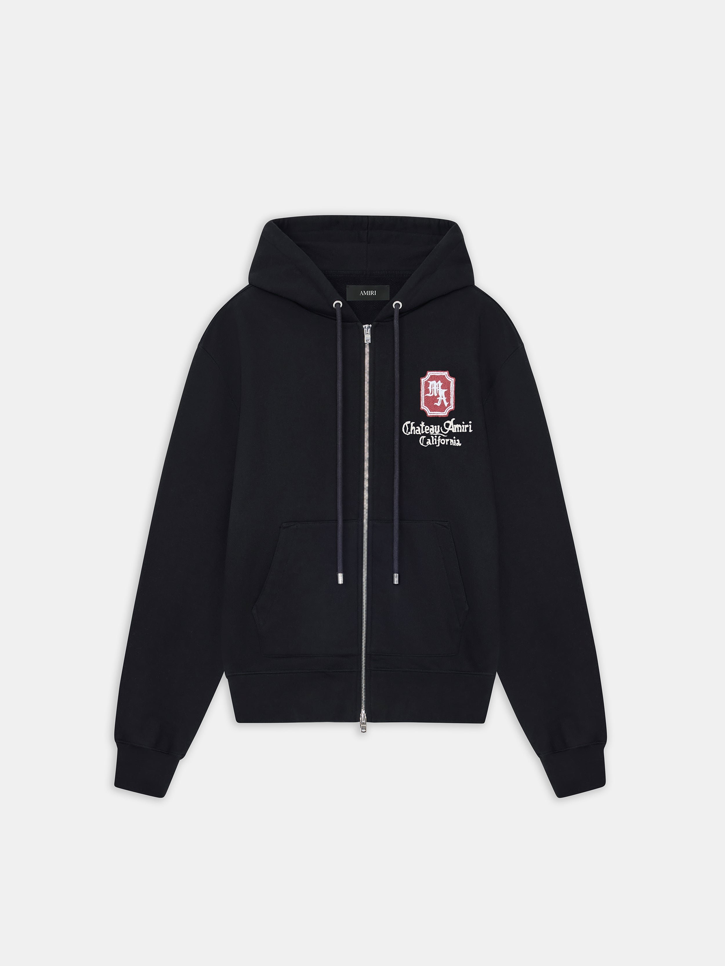 MA CHATEAU ZIP HOODIE - Black
