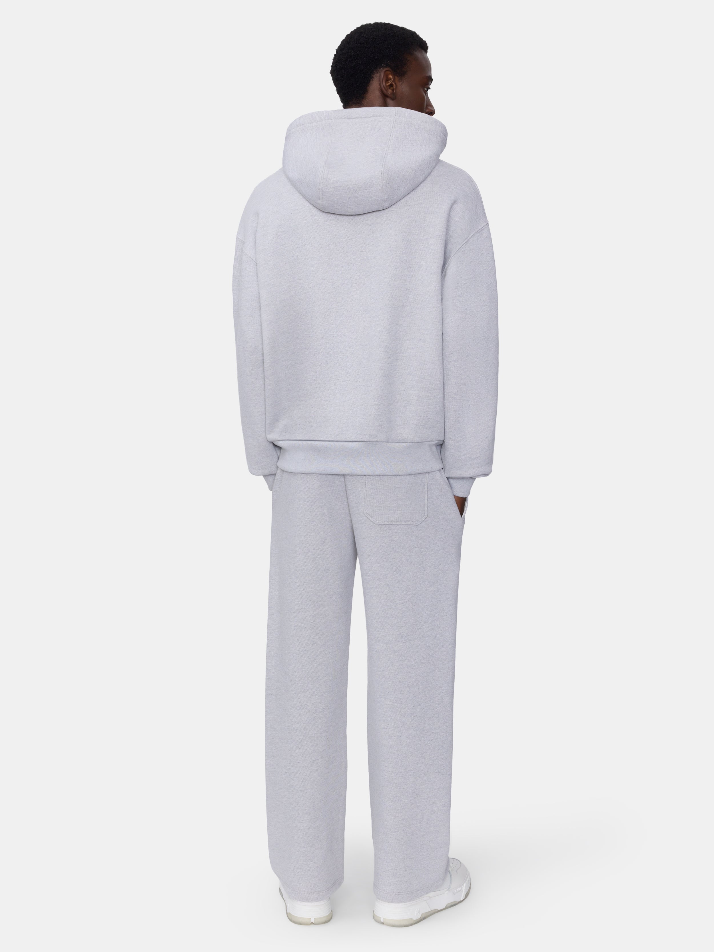 RELAXED PULL ON SWEATPANT - HEATHER GREY
