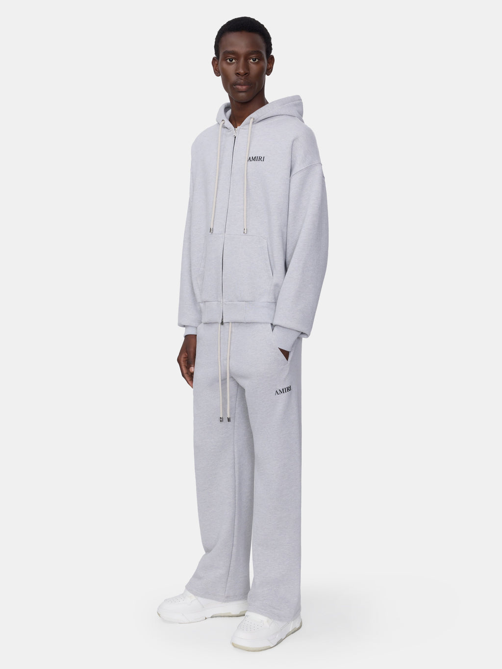 RELAXED PULL ON SWEATPANT - HEATHER GREY