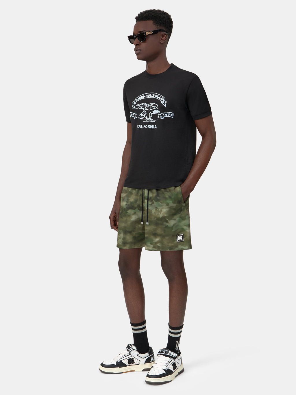 MA CAMO SWIM TRUNK - Natural