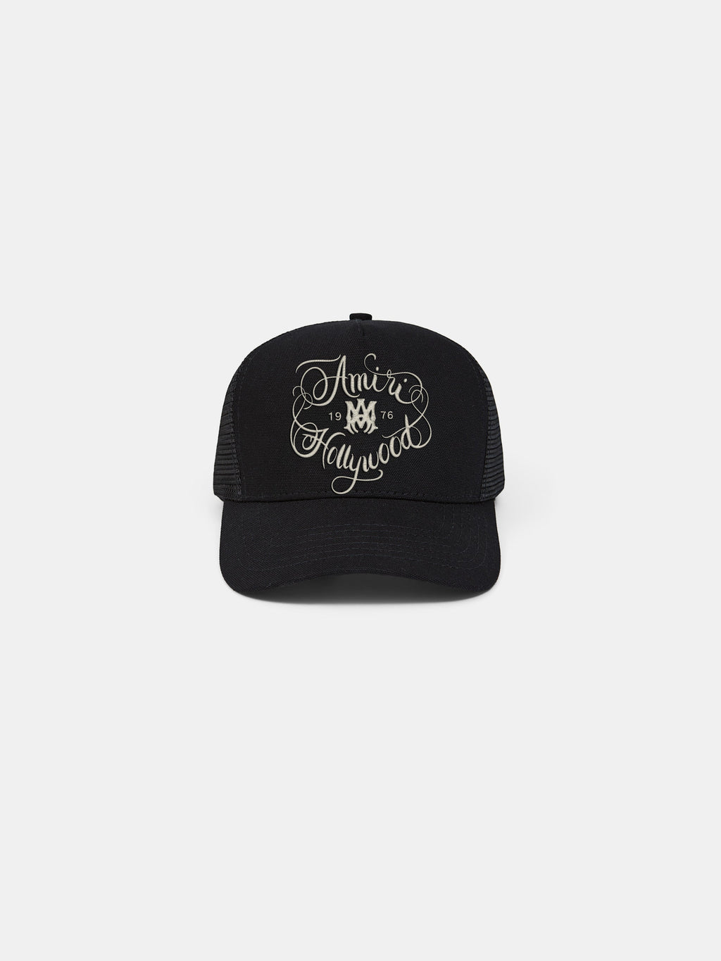 AMIRI HOLLYWOOD SCRIPT HAT - BLACK