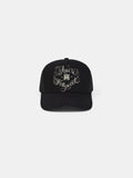 AMIRI HOLLYWOOD SCRIPT HAT - BLACK
