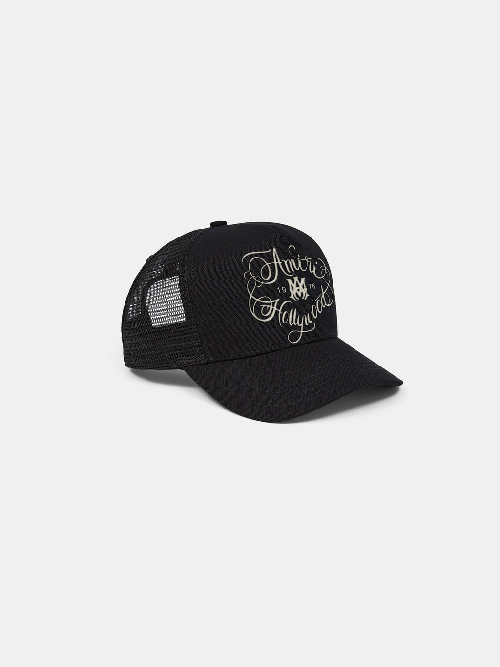 AMIRI HOLLYWOOD SCRIPT HAT - BLACK