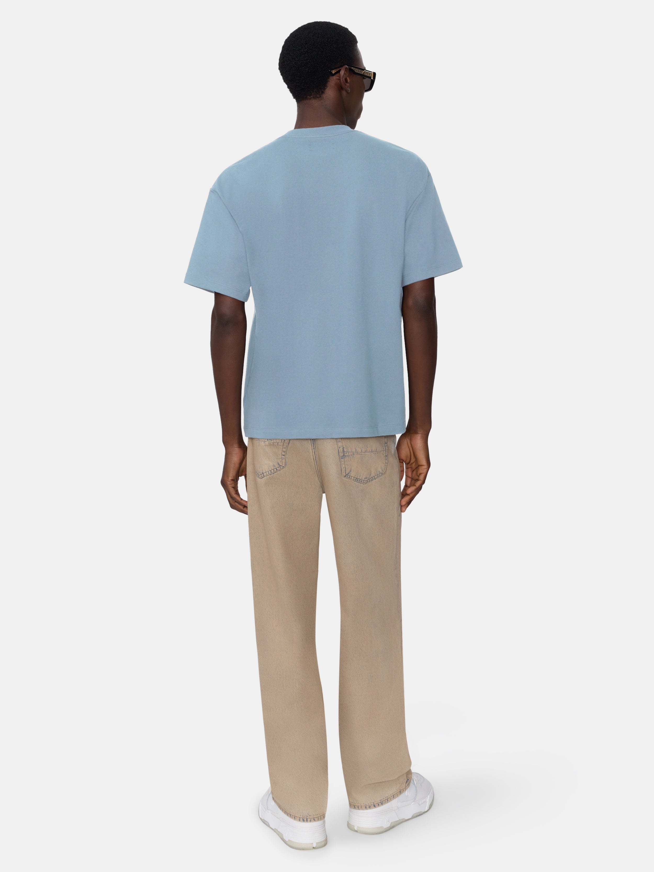MA SKATER TEE - ASHLEY BLUE