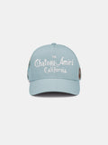 CHATEAU FLORAL COTTON HAT - Steel