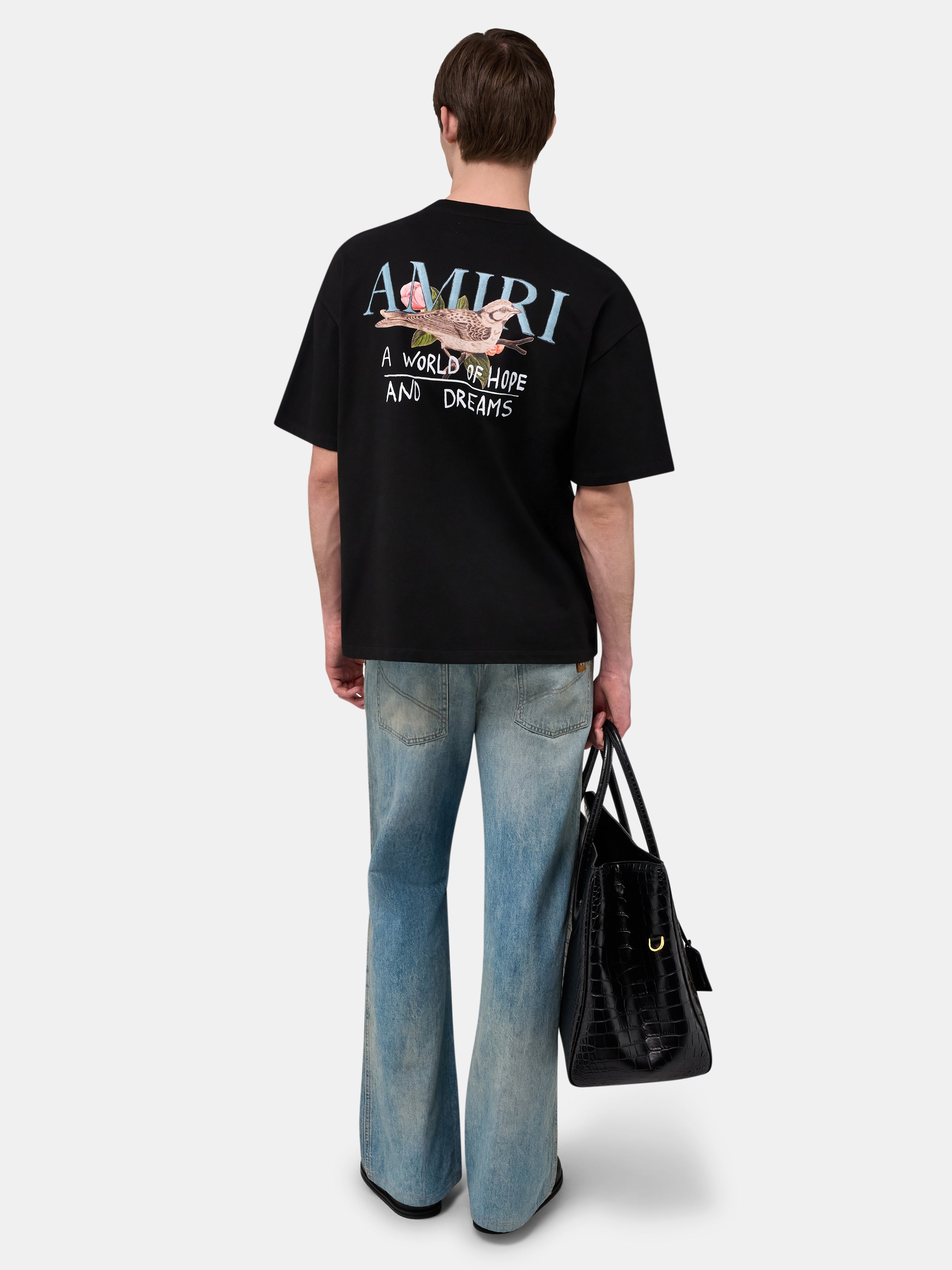 HOPE AND DREAMS OVERSIZED TEE - Black