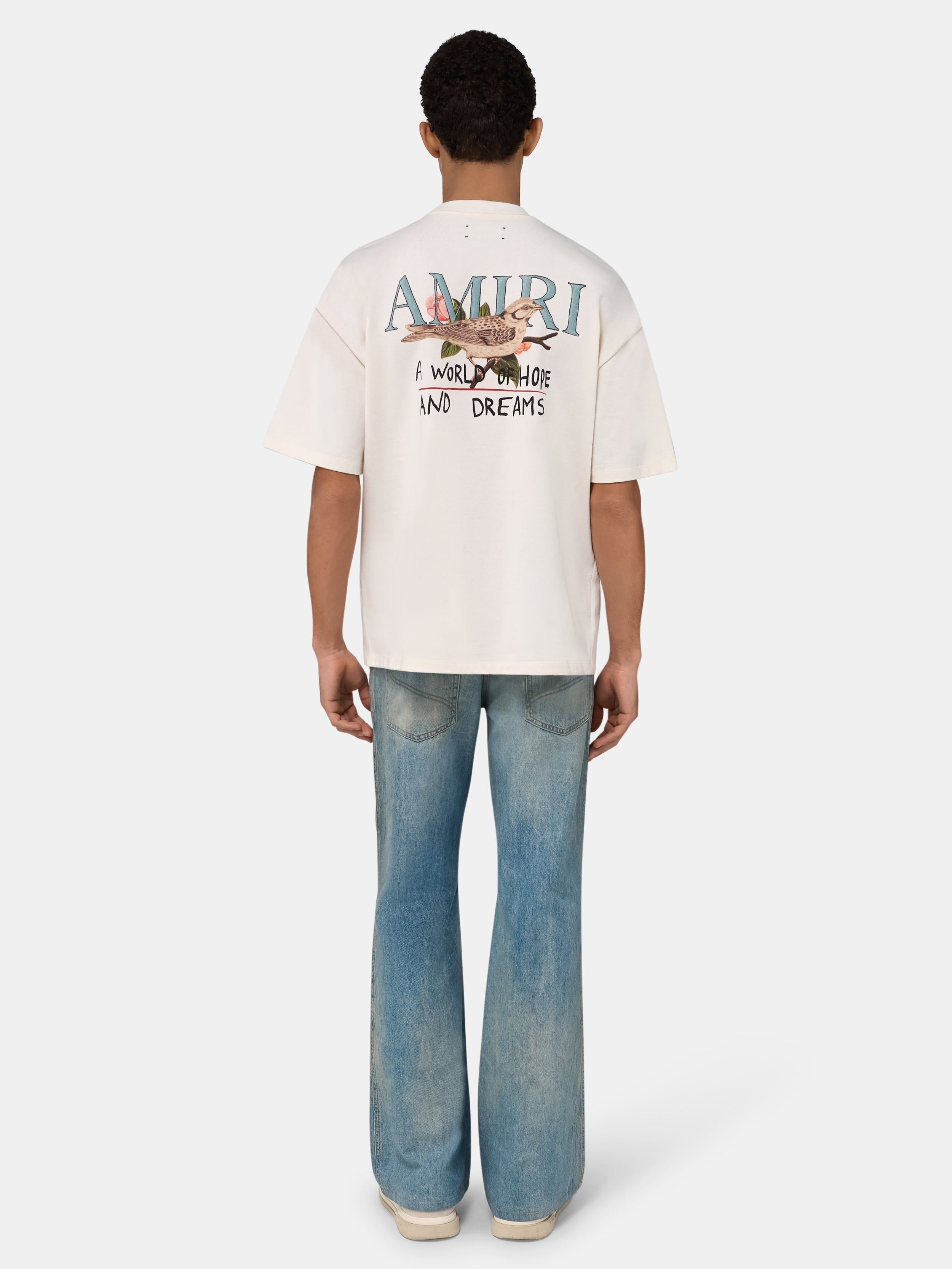 HOPE AND DREAMS OVERSIZED TEE - Alabaster