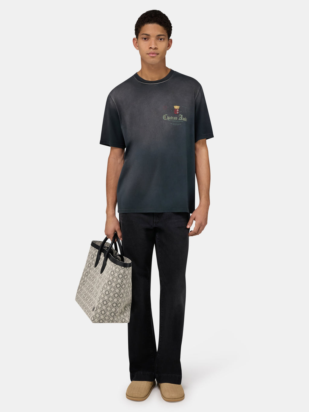CHATEAU CROWN TEE - Black