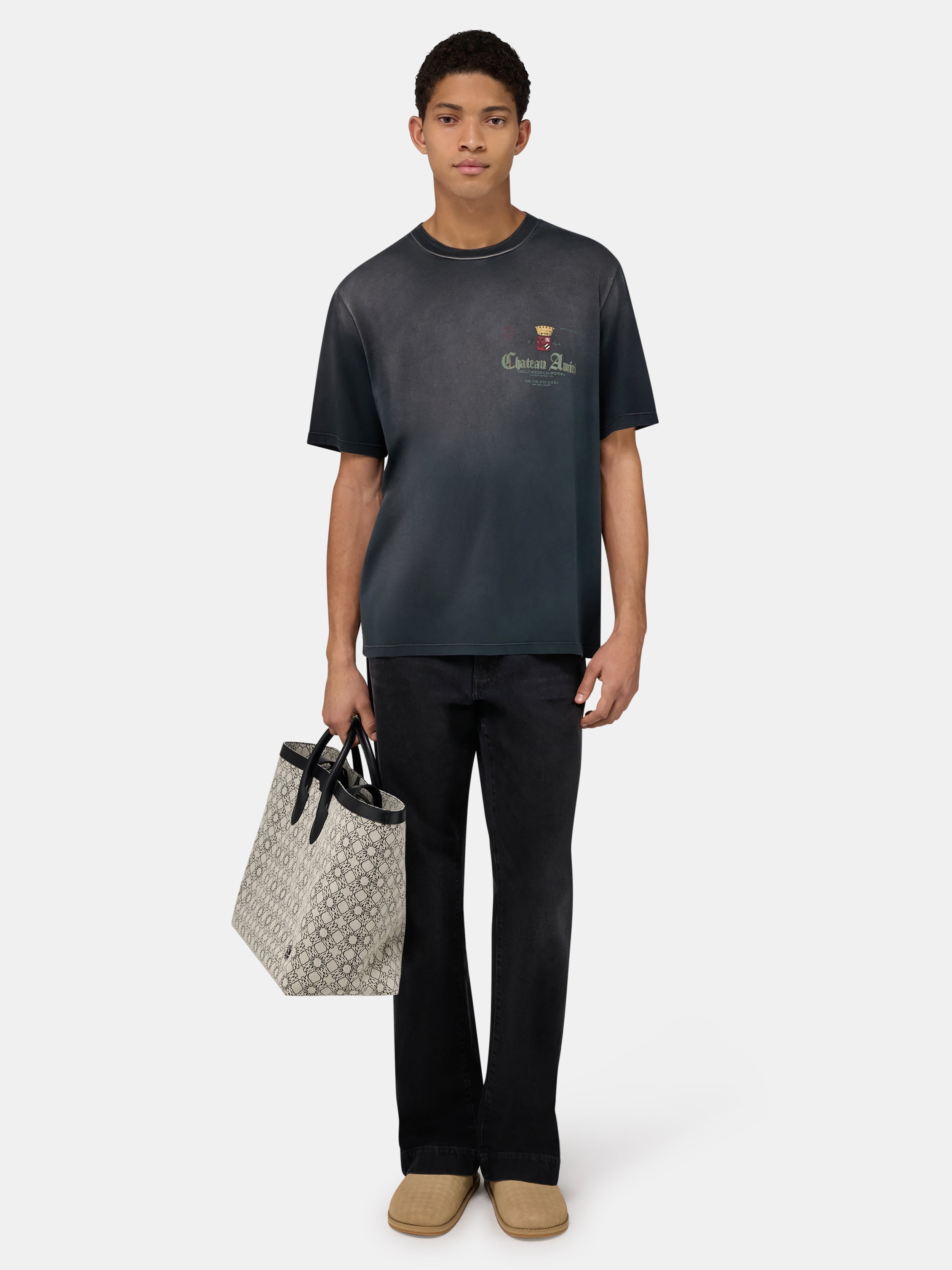 CHATEAU CROWN TEE - Black