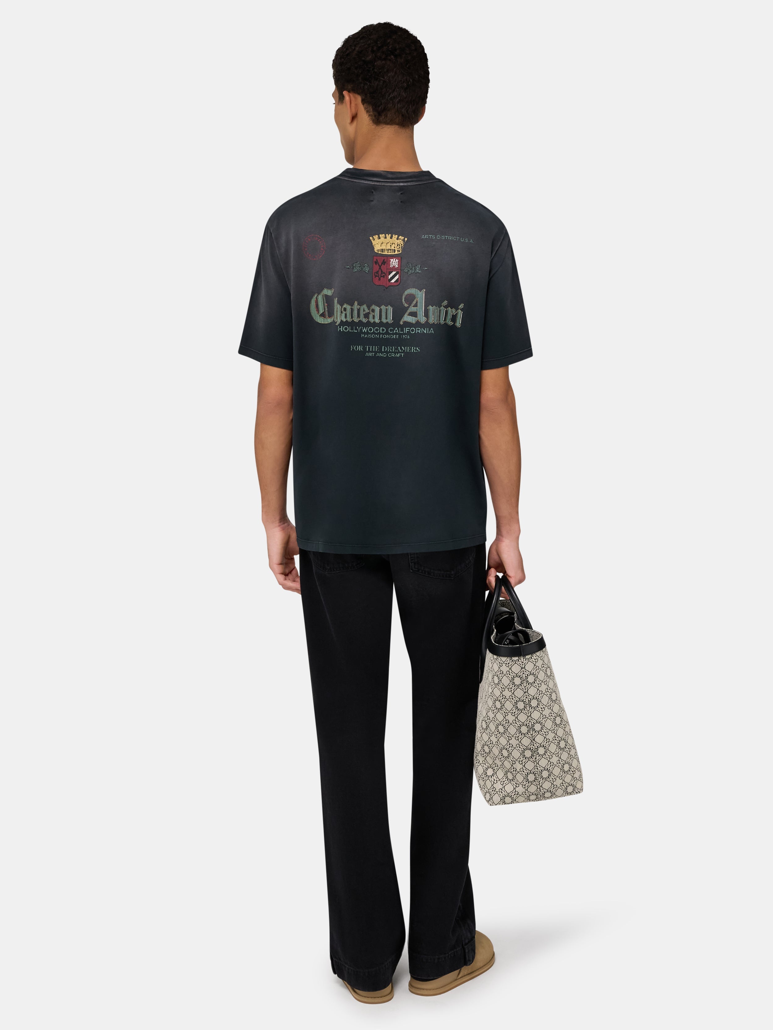 CHATEAU CROWN TEE - Black
