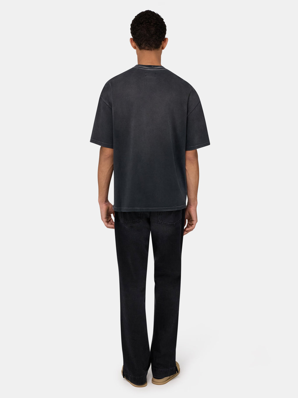 AMIRI RIBBON OVERSIZED TEE - Black